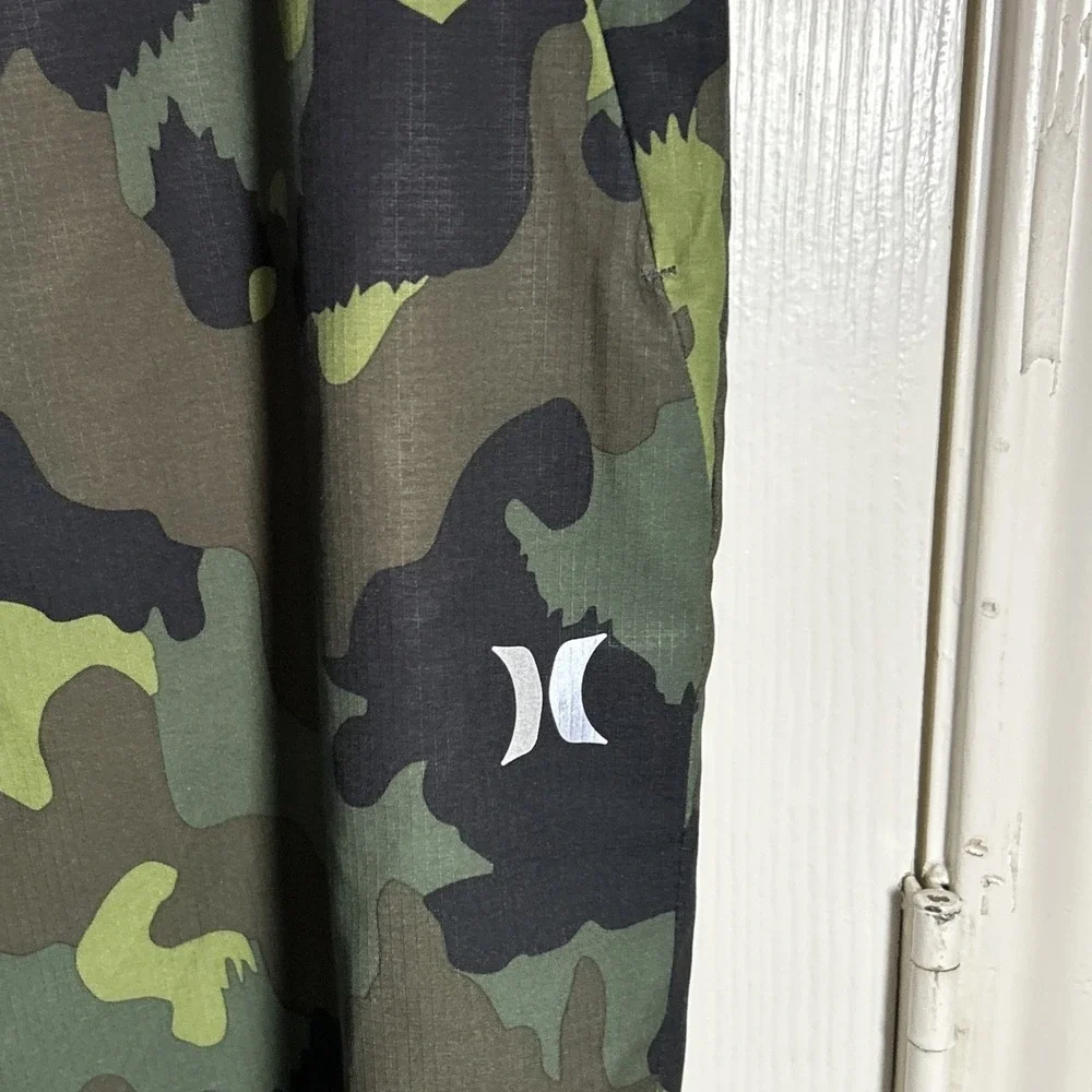 Hurley Men's Board Shorts Swim Trunks Camo 2XL Drawstring